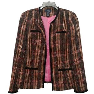 Multicolored Fundamental Things Jacket w/ Black Trim sz 16